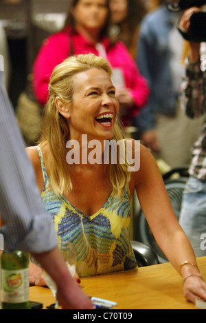 Chelsea Handler arrived late at Borders Books to sign her book Chelsea, Chelsea, Bang, Bang hours before her show in Washinton Stock Photo