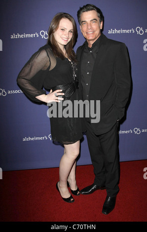 Peter Gallagher and Daughter Kathryn Gallagher 18th Annual 'A Night at Sardi's' Benefiting The Alzheimer's Association held At Stock Photo