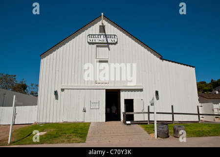 Seeley Stable Museum in San Diego Old Town Stock Photo