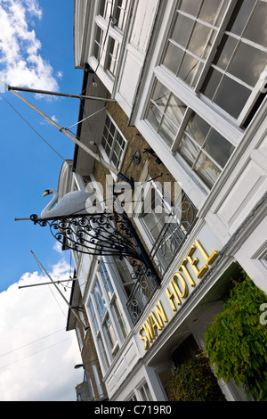 The Swan Hotel - Southwold Stock Photo