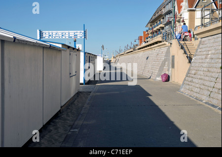 View of Ostend beach. Ostende. Belgium Stock Photo