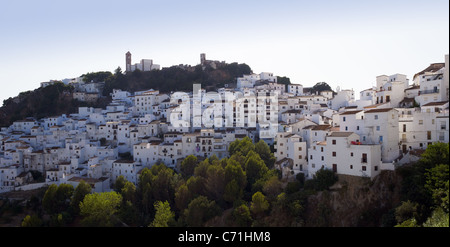 white village,Casares,Andalusia,Spain Stock Photo