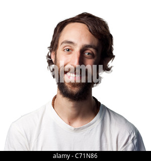 Smiling portrait of a happy man Stock Photo