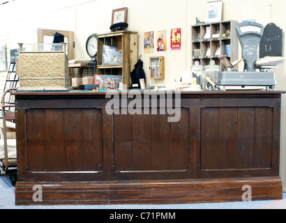 The Brookfield's Post Office, recreating a provincial post office counter of the 1960's Stock Photo