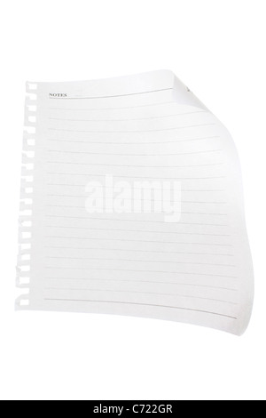 White blank piece of paper Stock Photo - Alamy