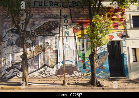 Graffiti on a wall, Gualeguaychu, Entre Rios Province, Argentina Stock Photo