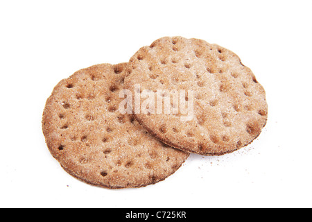 Swedish Crispbread known as Knackebrod Stock Photo