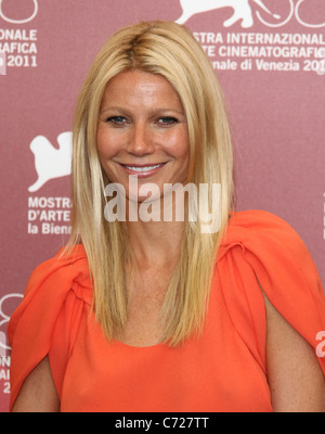 GWYNETH PALTROW CONTAGION PHOTOCALL. 68TH VENICE FILM FESTIVAL LIDO VENICE  ITALY 03 September 2011 Stock Photo