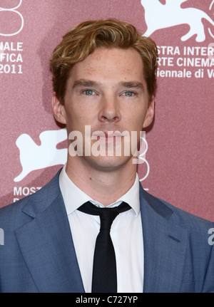 BENEDICT CUMBERBATCH TINKER TAILOR SOLDIER SPY. PHOTOCALL. 68TH VENICE FILM FESTIVAL LIDO VENICE  ITALY 05 September 2011 Stock Photo