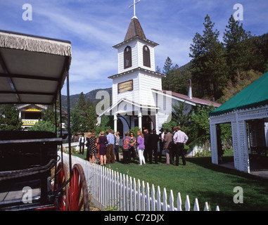 Church of The Ponderosa, near Incline Village-Crystal Bay, Nevada, United States of America Stock Photo