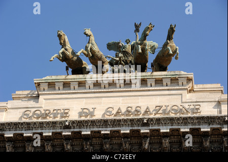 Italy, Rome, Palazzo di Giustizia, Corte di Cassazione Stock Photo