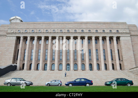 Parliament House Helsinki, Finland Stock Photo