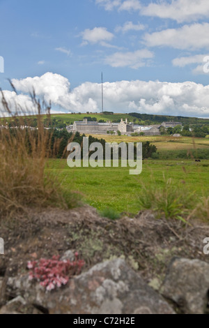 Dartmoor Prison, Princetown, Dartmoor, Devon, England Stock Photo