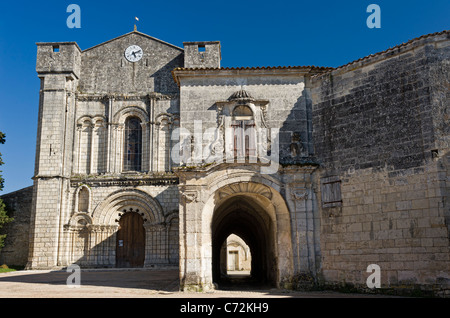 The Abbey of Saint-Étienne de Bassac, Bassac, Charente departement, Poitou Charentes region, France Stock Photo