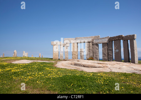 Park of Tower Hercules, A Coruña, Galicia, Spain Stock Photo