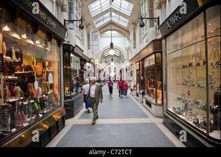 Expensive West End shops in Burlington Arcade just off Piccadilly, London, UK Stock Photo
