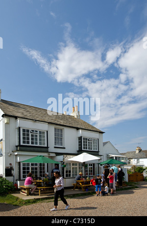 The Zetland Arms. A Sheperd Neame pub on the beach at Kingsdown near