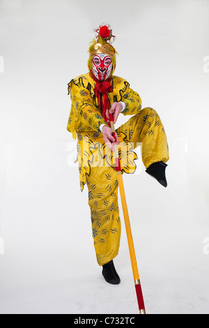 Peking Opera Monkey King Stock Photo