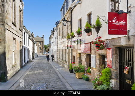 Restaurant on College Street in the old town centre, St Andrews, Fife, Central Scotland, UK Stock Photo