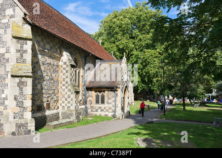 Minster Church of St Mary the Virgin in the city centre, Reading, Berkshire, England, UK Stock Photo