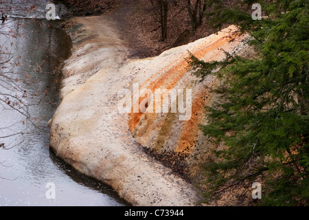 A geyser, mineral spring, at Saratoga Spa State Park in Saratoga