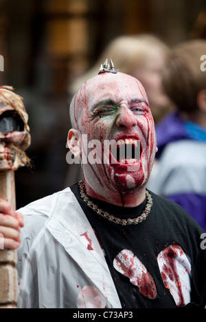 Zombies at Stockholm Zombie Walk 2011 Stock Photo