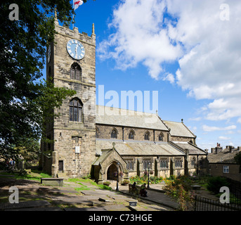 Haworth parish church, Haworth, West Yorkshire, England, UK Stock Photo