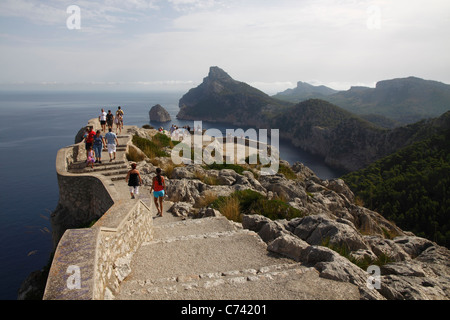 Mirador des Colomer Cap de Formentor Mallorca Spain Stock Photo