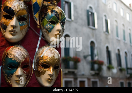Carnival masks Venice Italy Stock Photo