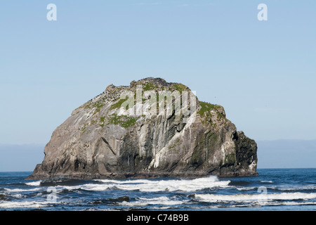 Face Rock, Bandon, Oregon, USA Stock Photo