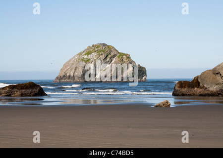 Face Rock, Bandon, Oregon, USA Stock Photo