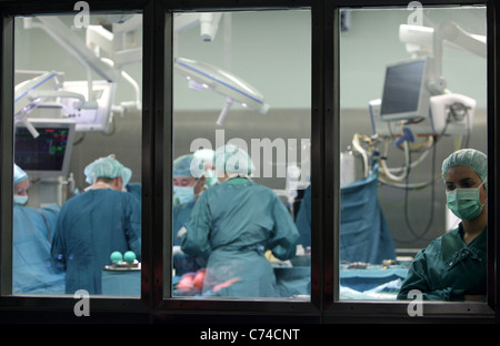Heart surgery at the German Heart Centre in Virchow Klinikum Berlin Germany Stock Photo