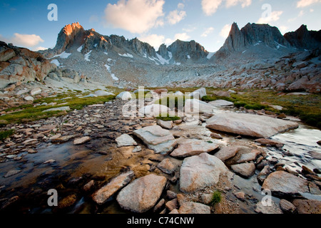 Sierra Nevada mountain range in California Stock Photo
