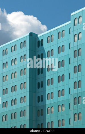 Modern hospital building exterior, facade detail Stock Photo