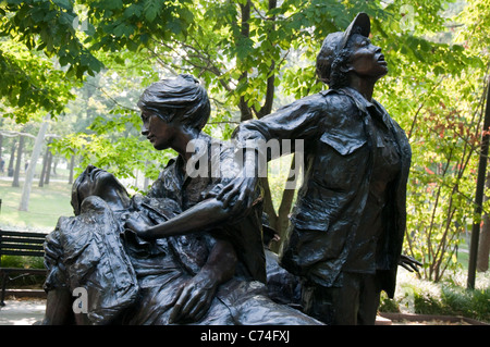 The Vietnam Womens Memorial Washington DC, United States of America Stock Photo