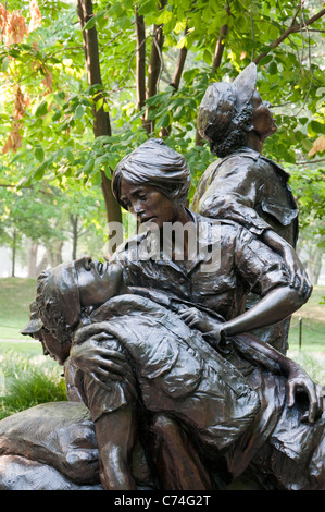 The Vietnam Womens Memorial Washington DC, United States of America Stock Photo