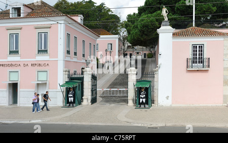 President's Residence and museum Belem Lisbon Portugal Stock Photo