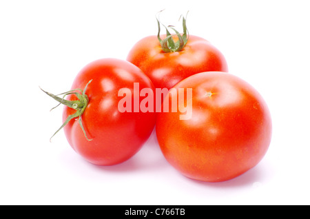 tomato isolated on white background Stock Photo