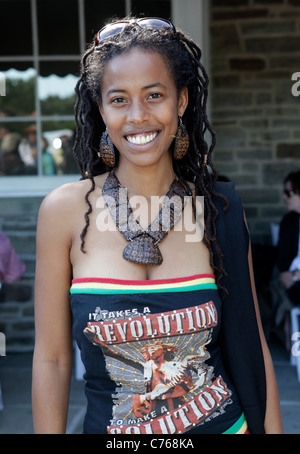 Donisha Prendergast Bob  Marley's granddaughter. Toronto International Film Festival 2011 Stock Photo