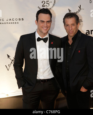 Kenneth Cole and Cheyenne Jackson. Toronto International Film Festival 2011 Stock Photo