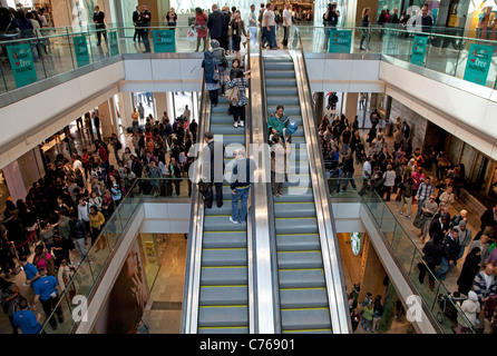 Westfield Stratford City shopping centre, London Stock Photo