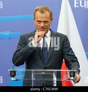 donald tusk Stock Photo