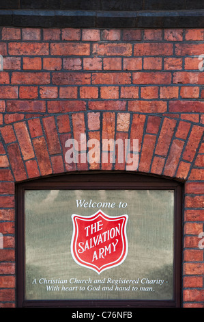 Salvation Army sign. Banbury, Oxfordshire, UK Stock Photo