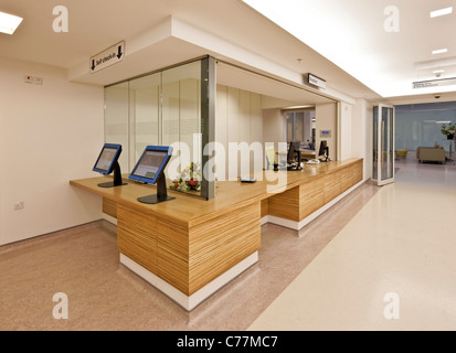 Chelsea and Westminster Hospital - Lower Ground Floor Outpatients Department. Stock Photo