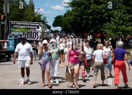 Artscape Free Arts Festival in Baltimore Summer 2011, USA Stock Photo