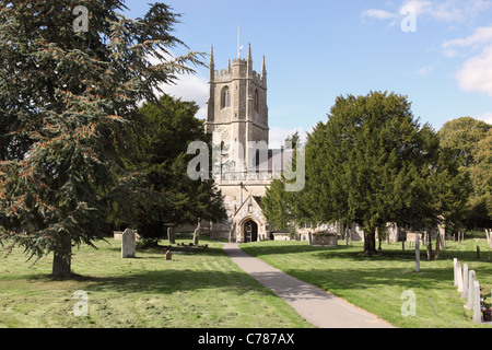 The church of St James, Avebury, Wiltshire, England, UK Stock Photo