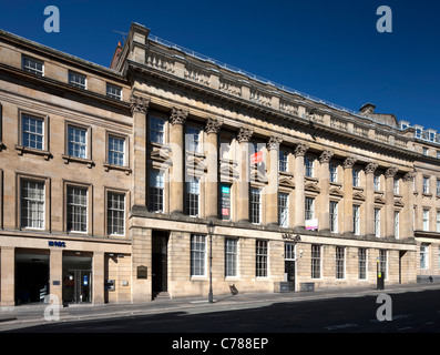 The stunning architecture of Grey Street, Newcastle upon Tyne Stock Photo