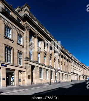 The stunning architecture of Grey Street, Newcastle upon Tyne Stock Photo