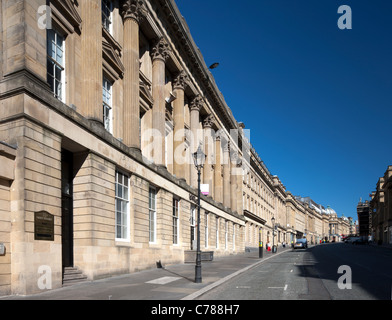 The stunning architecture of Grey Street, Newcastle upon Tyne Stock Photo