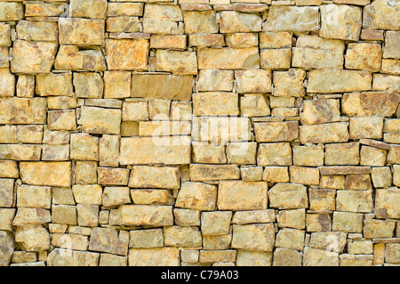 texture of ancient stone walls as a background Stock Photo
